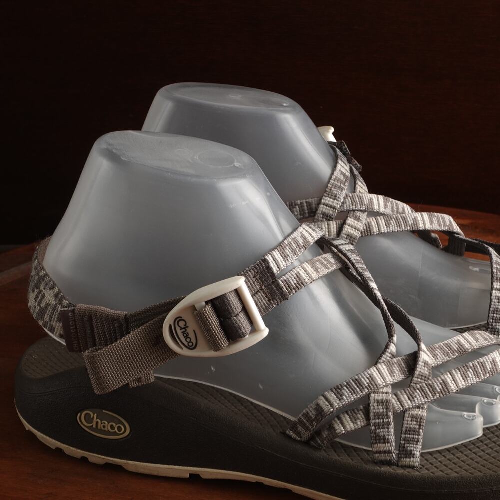 Chaco Sandals Womens SZ 11 Gray Z/Cloud Strappy Outdoor Hiking Adjustable Shoes - Picture 5 of 16
